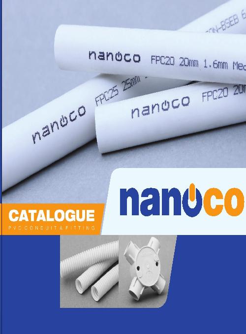 Giới thiệu ống nhựa PVC luồn dây mang nhãn hiệu Nano / Nanoco do công ty Phước Thạnh sản xuất